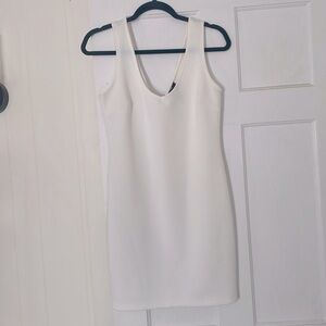 White body contour dress
